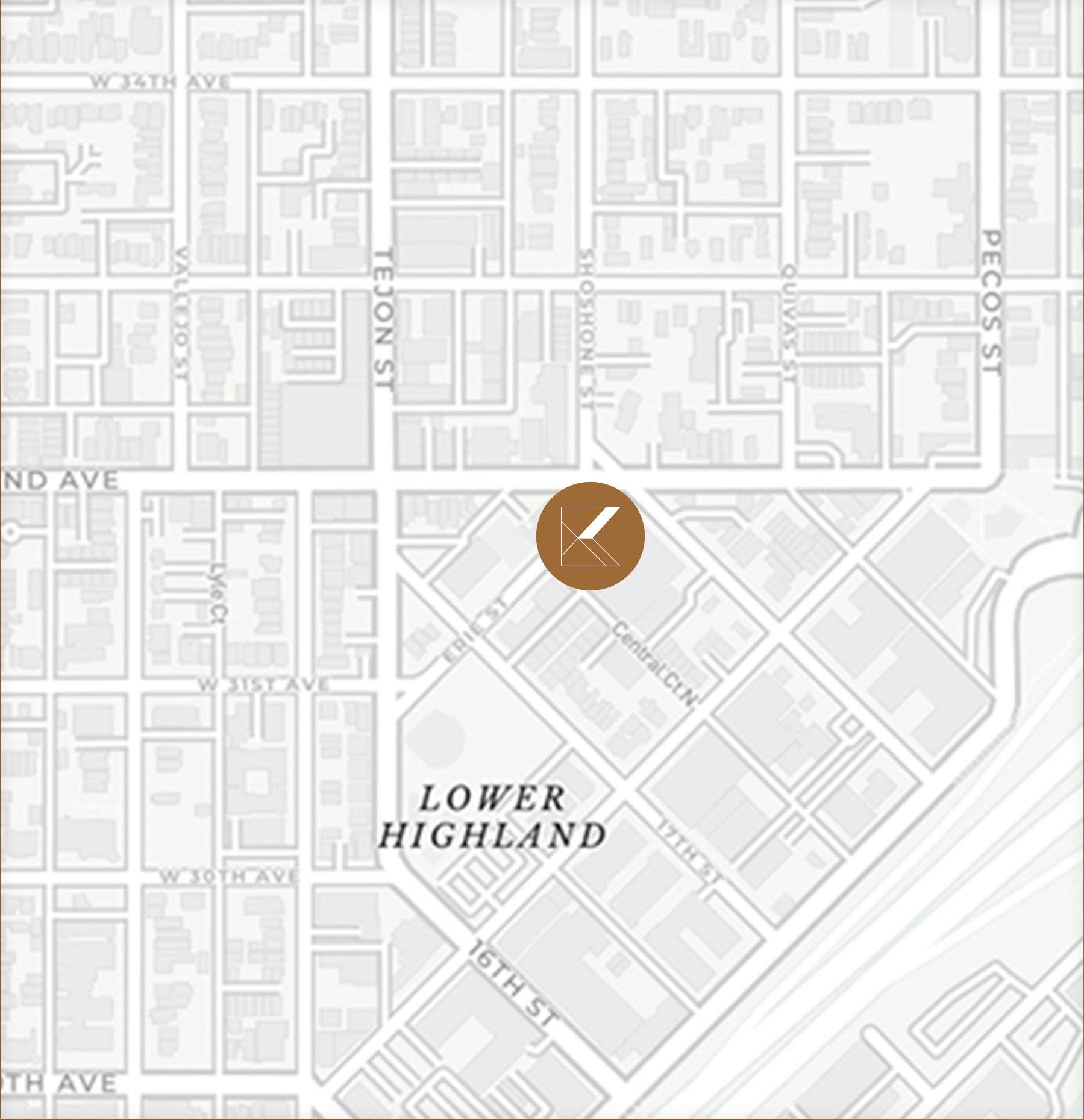 Map image of location - 2680 18th street, Denver, CO 80211